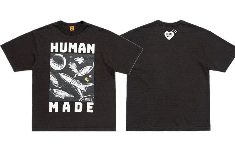 Human Made x KAWS Human Made Black T-Shirt - 16