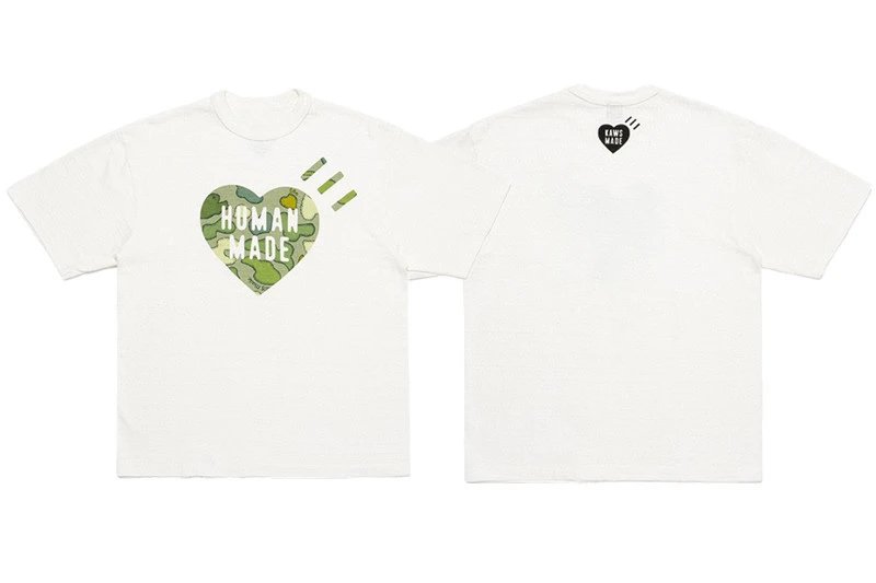 Human Made x KAWS Human Made Black T-Shirt - 25