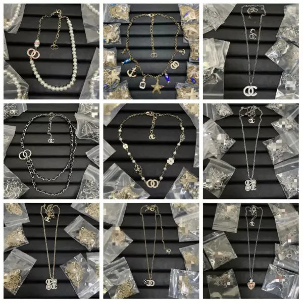 Chanel Pearl Triple-Strand Necklace with CC Logo Gold-Tone Clasp Jewelry - 3