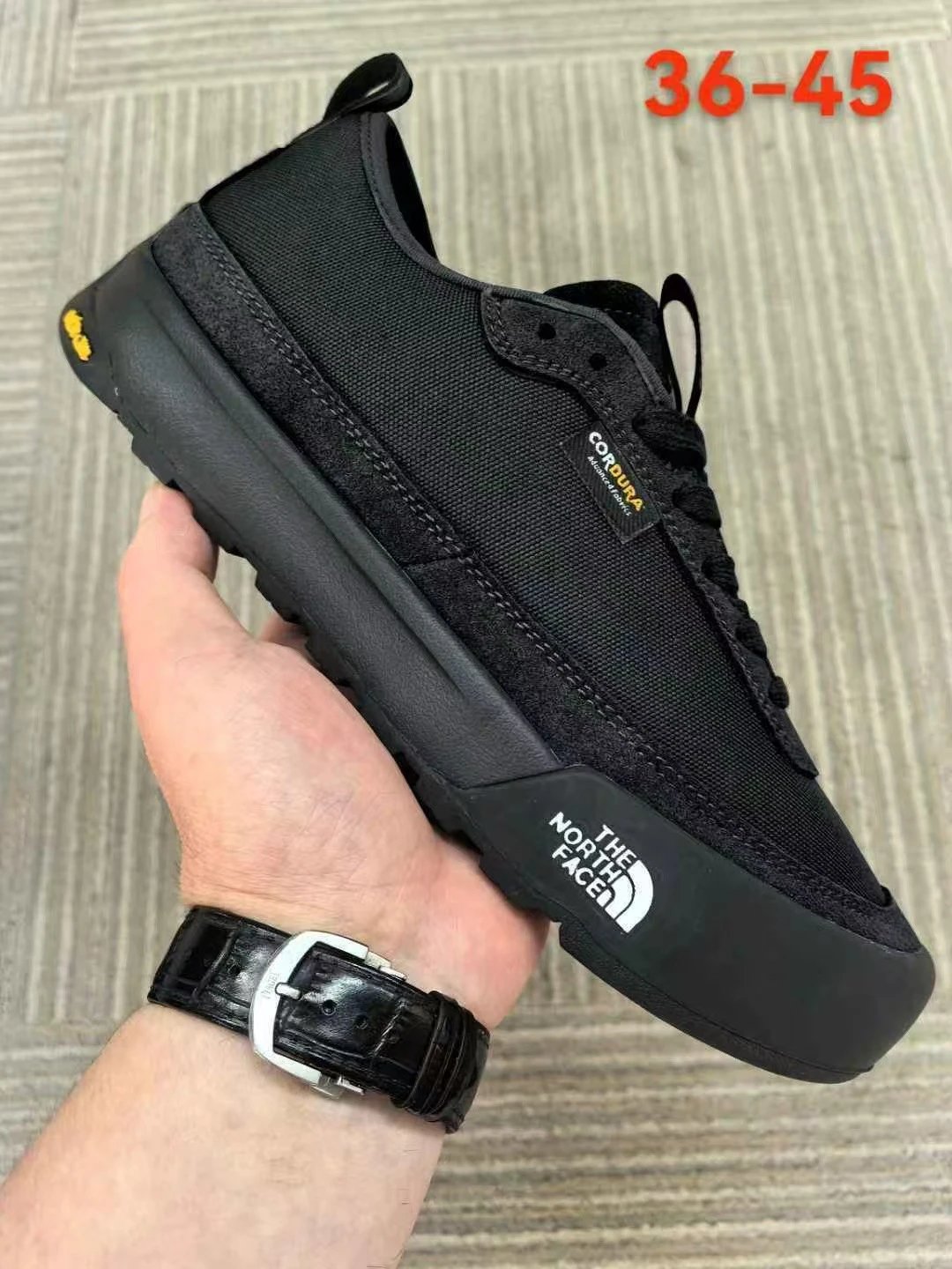 The North Face Venture Sneaker Gray Black Casual Shoes - 5