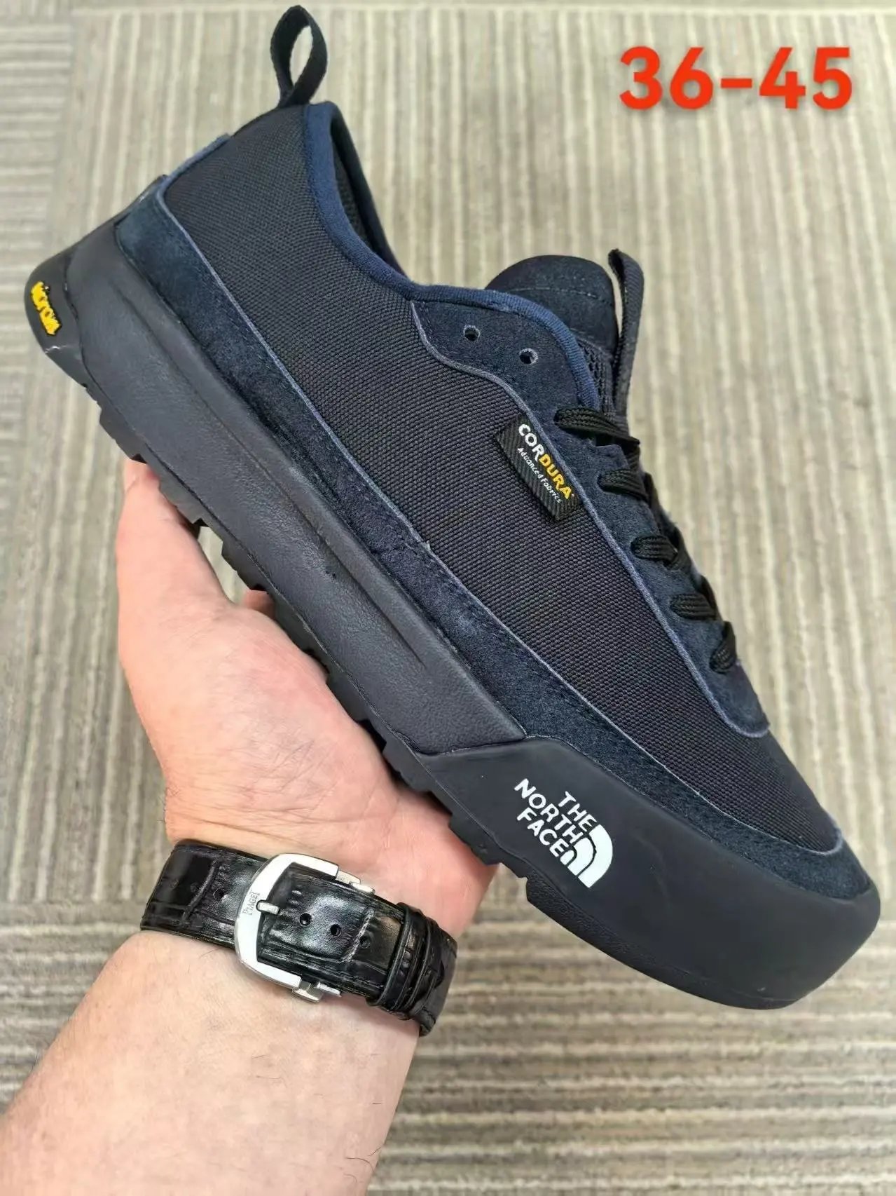 The North Face Venture Sneaker Gray Black Casual Shoes - 7