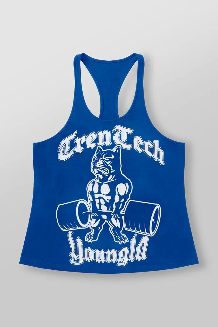 Design TrenTech Youngld Red Racerback Tank Top Vest Top - 17