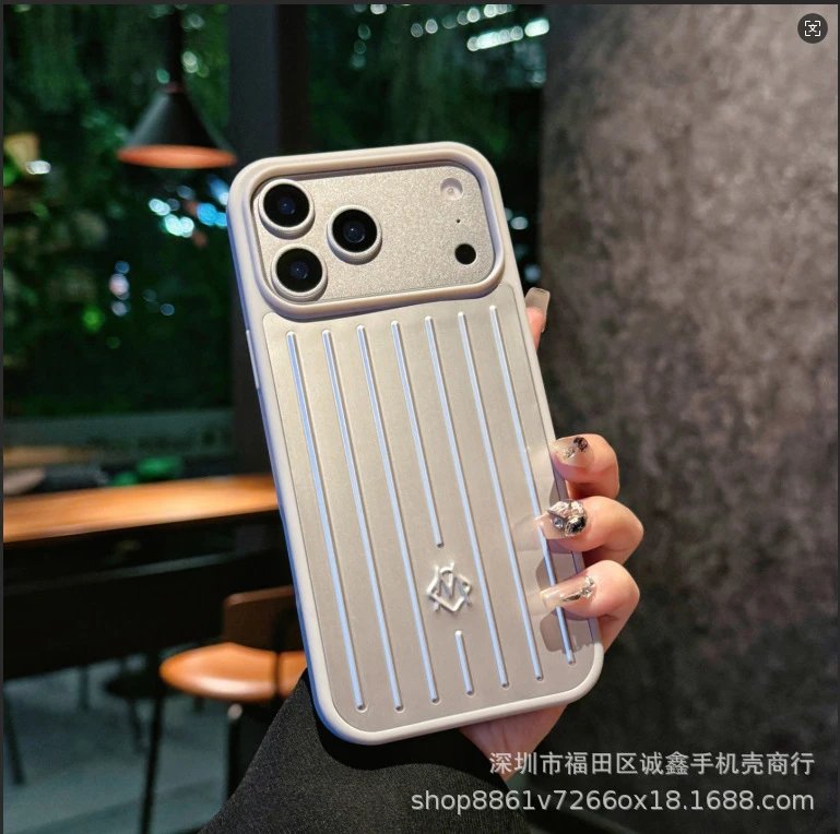 Rimowa Phone Case Pink Rose Gold Phone Case Phone Accessories - 5