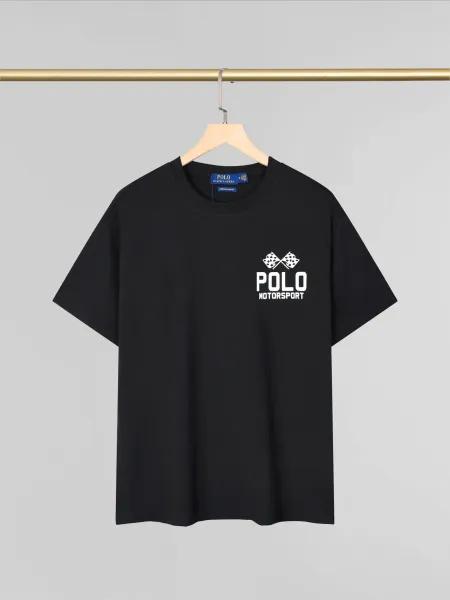 Polo Ralph Lauren Motorsport Graphic T-Shirt Black - 1