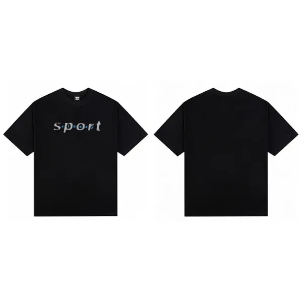 Design Sport Graphic T-Shirt Black - 1