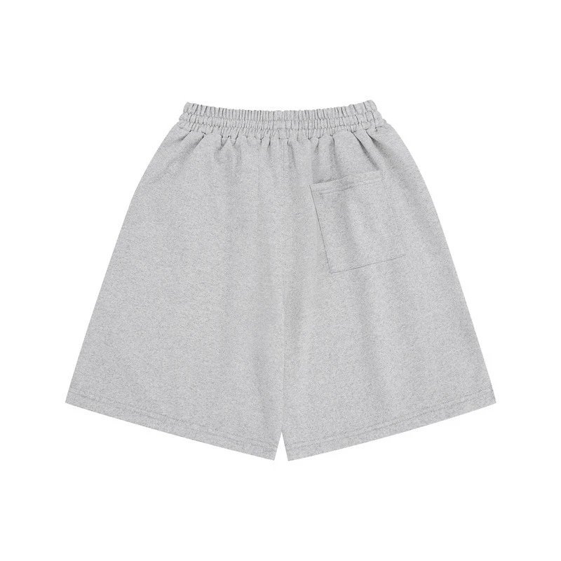 A Bathing Ape Classic Logo Embroidered Black Shorts - 6