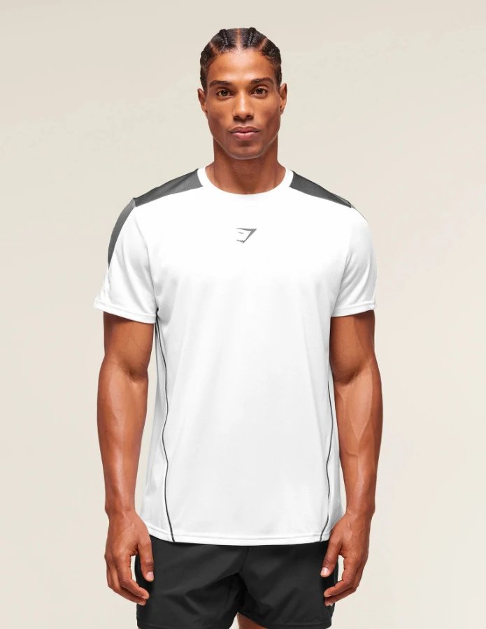 Gymshark Apex Performance T-Shirt Charcoal Gray Activewear - 13