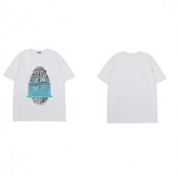 Stone Island Compass Logo T-Shirt Gray - 2
