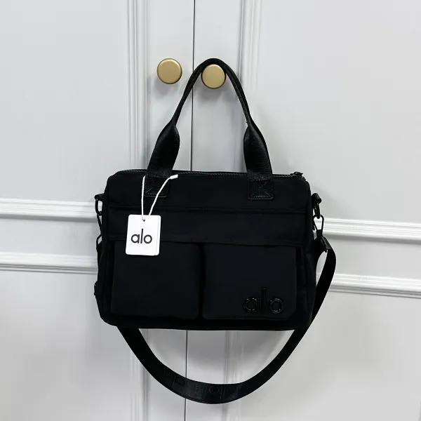 Alo Mini Boston Bag Mustard Yellow Handbag - 15