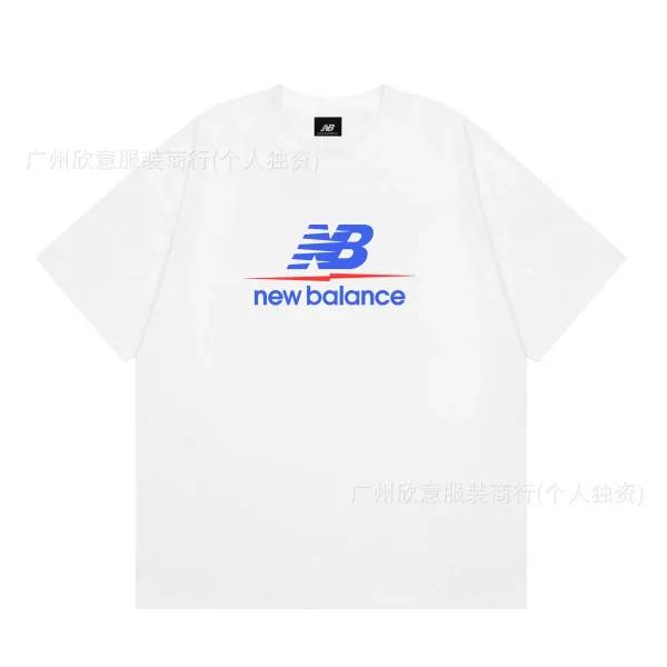 New Balance Logo Graphic T-Shirt White - 1