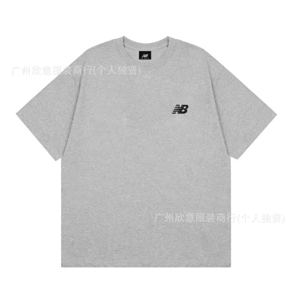 New Balance Logo T-Shirt Gray T-Shirt - 1