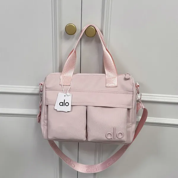 Alo Mini Boston Bag Mustard Yellow Handbag - 18