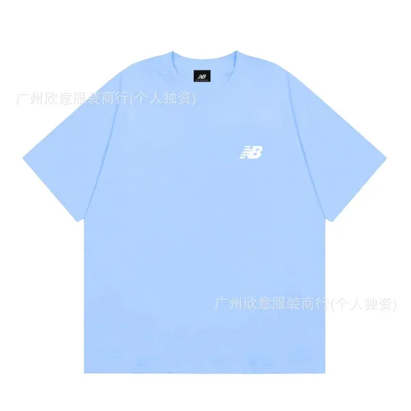 New Balance Logo T-Shirt Light Blue T-Shirt - 1