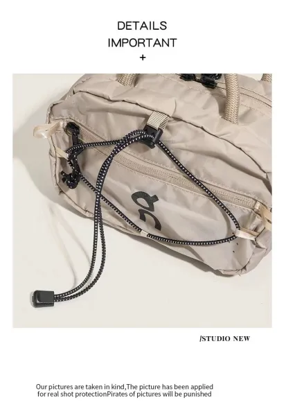 On Running Gym Bag Black Duffle Bag - 12