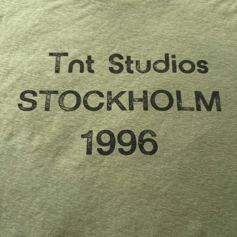 Design Tnt Studios Stockholm 1998 Graphic Long-Sleeve Tee Black T-Shirts - 2
