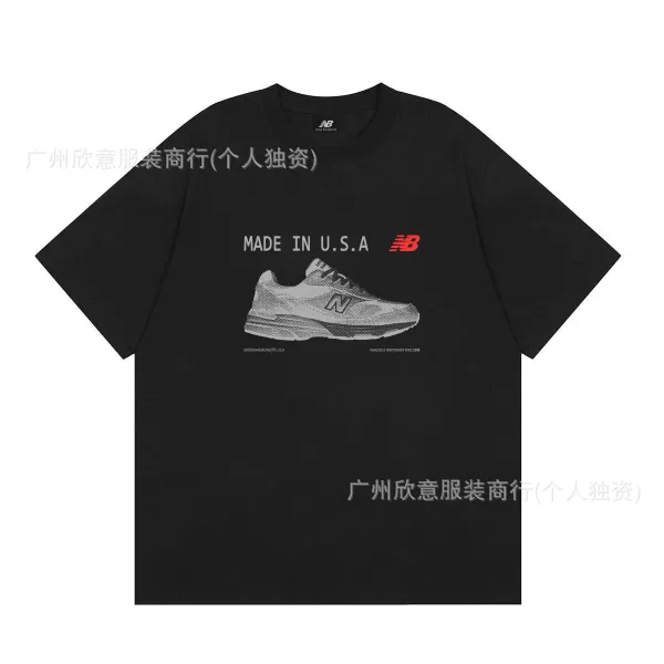 New Balance Made in U.S.A. Graphic T-Shirt Black - 1
