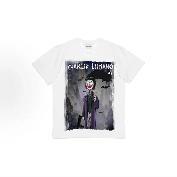 Design Charlie Luciano Maleficent x Aurora Graphic Print Off-White T-Shirt T-Shirts - 42