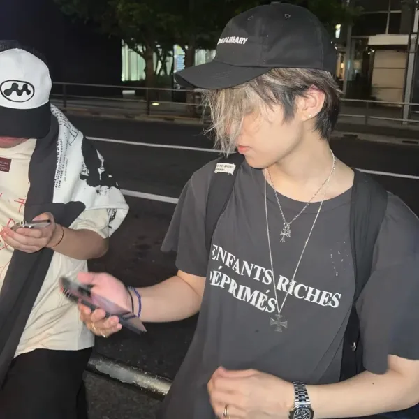 Enfants Riches Déprimés Logo Print Black T-Shirt - 18