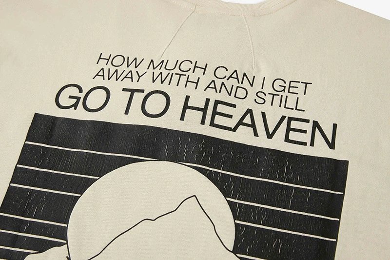 Rhude Mountain Graphic Black T-Shirt - 7