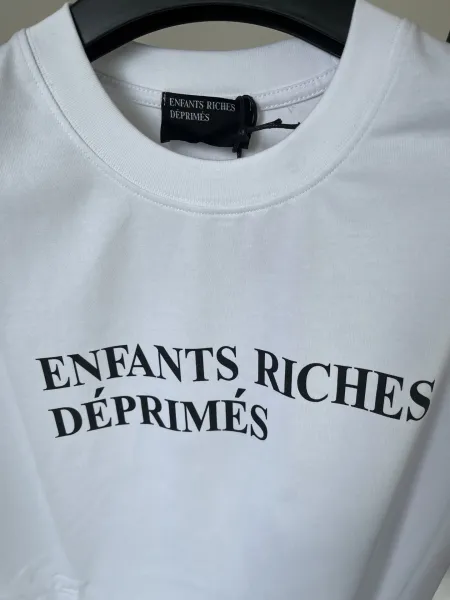 Enfants Riches Déprimés Logo Print Black T-Shirt - 22