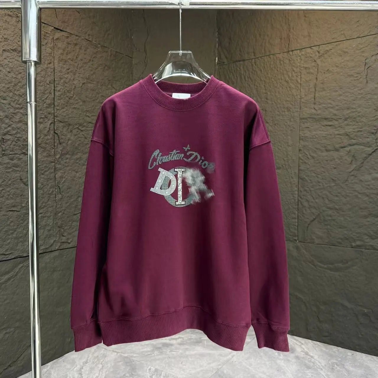 Gucci Logo Print Gray Hoodie - 12