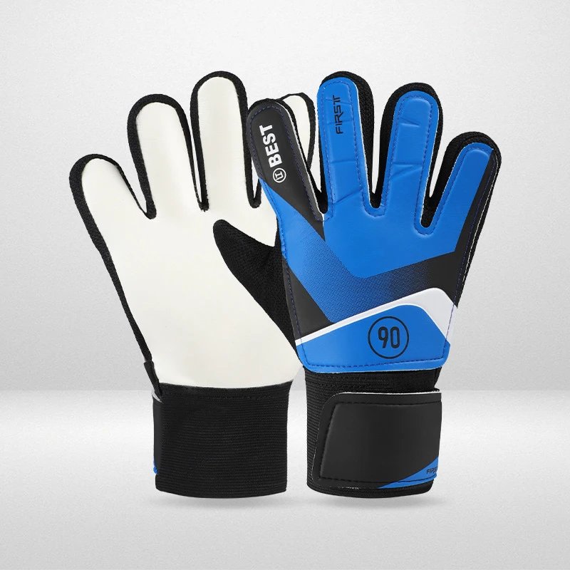 Design Best First 90 Goalkeeper Gloves Blue / White Gloves