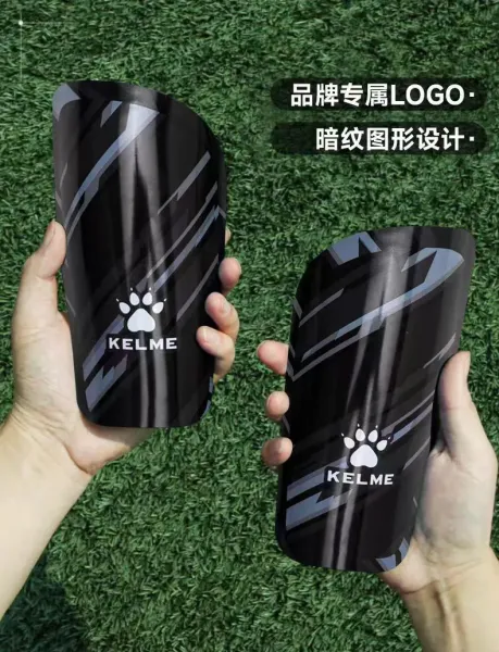 Design Kelme Shin Guards Pink Geometric Pattern Football Shin Guards Activewear - 3