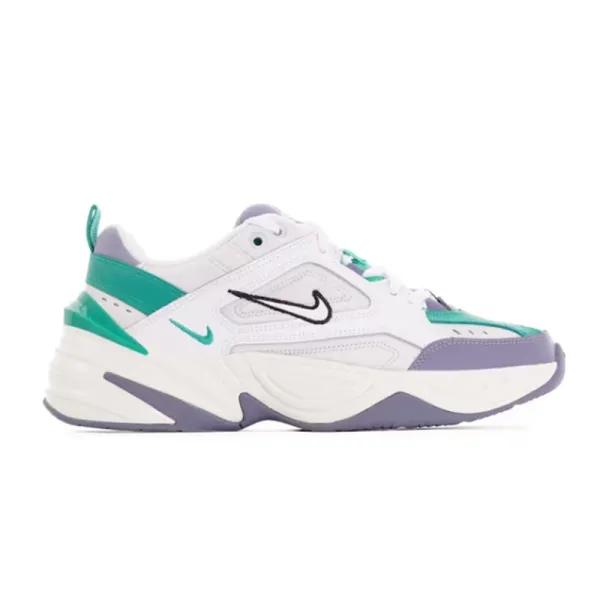 Nike M2K Tekno White Emerald Purple Sneakers Chunky Sneakers - 2