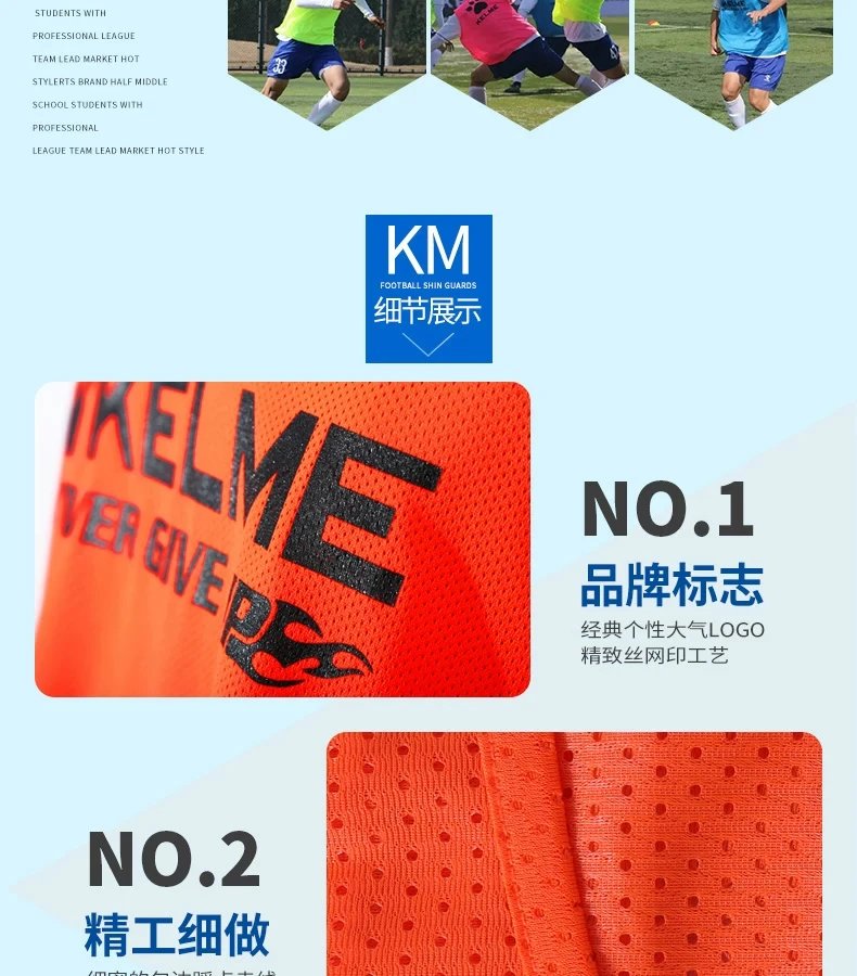 Design Kelme Training Vest Yellow Sporty Vest-Top Vest Top - 7