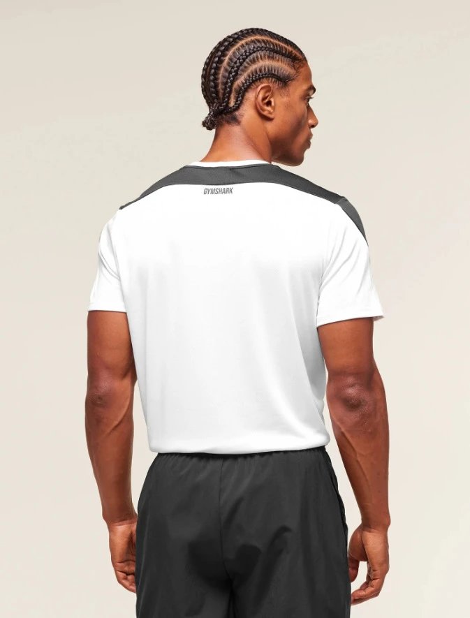 Gymshark Apex Performance T-Shirt Charcoal Gray Activewear - 17