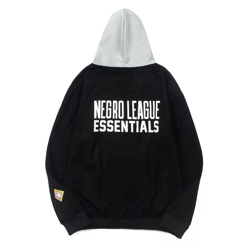 Mitchell & Ness Professional Negro Leagues Baseball Hoodie Gray - 4
