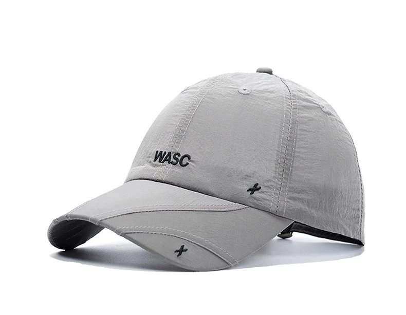 Design Structured Embroidered Baseball Cap Gray - 33