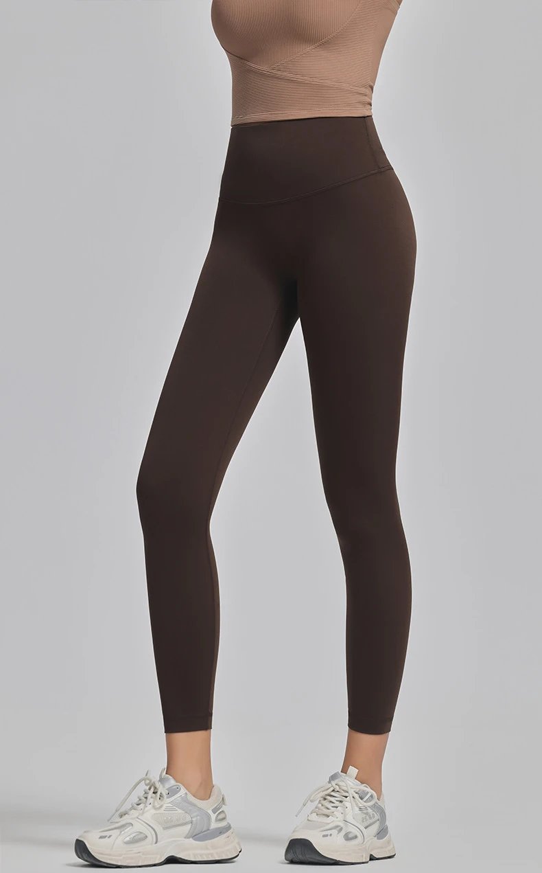 Alo High-Waisted Seamless Leggings Charcoal Gray Leggings - 20
