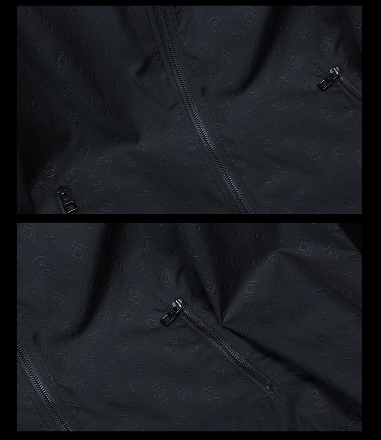 Louis Vuitton Monogram Windbreaker White Jacket Outerwear - 12