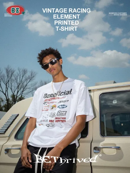 Design BE Thrived Base Plate White T-Shirt T-Shirts - 4