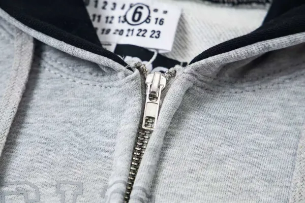 Supreme Archive Logo Zip-Up Hoodie Gray - 10