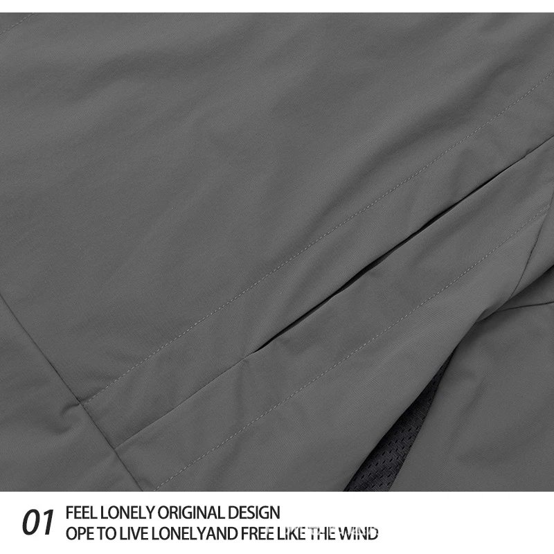 Design Softshell Jacket Gray Performance Outerwear - 8