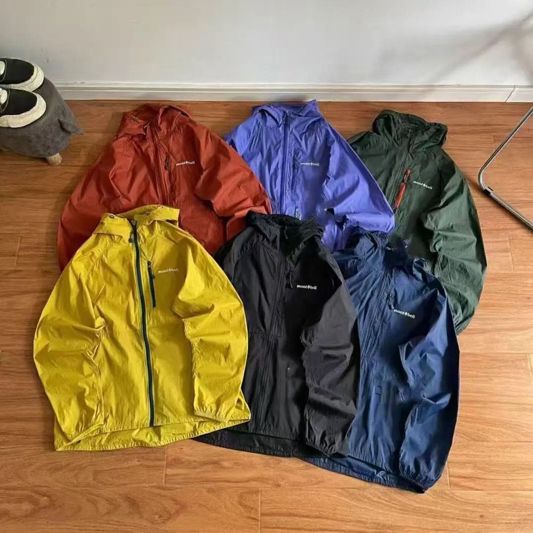 Design Montbell Storm Cruiser Jacket Dark Green Windbreaker - 7
