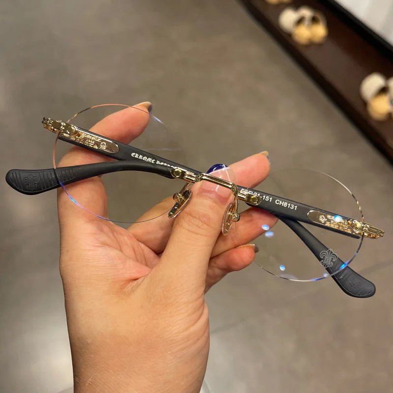 CH 8131 Frameless gold frame black leg