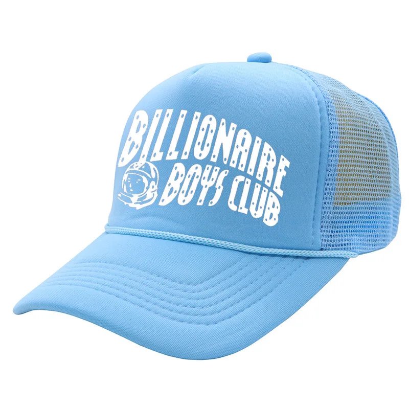 Billionaire Boys Club Arch Logo Trucker Cap Light Blue