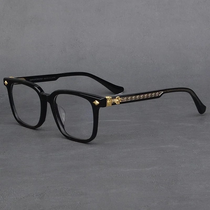Chrome Hearts Cross Motif Acetate Eyeglasses Eyeglasses