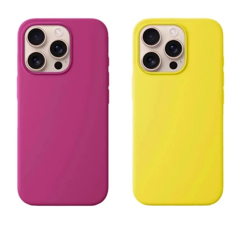 丽丽 适用iPhone16PROMAX液态硅胶手机壳苹果16磁吸动画带AI按键保护套 5