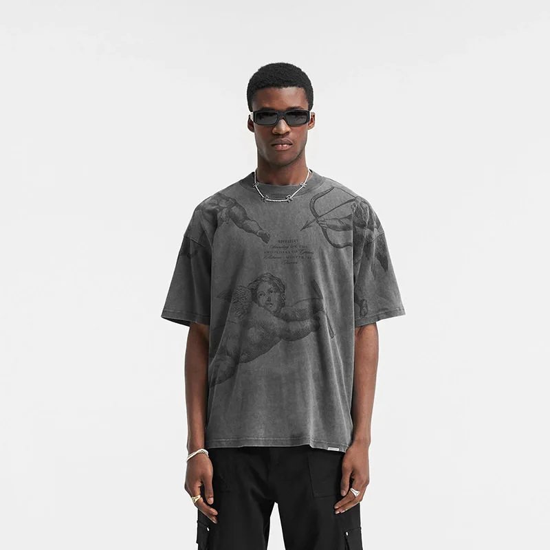 Represent Cupid Print Cotton T-Shirt