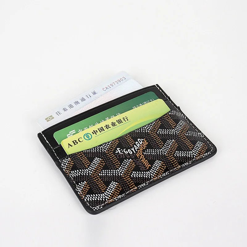 丽丽 现货高雅德名片包男女通用卡套狗牙多功能小卡包保护夹零钱包跨境 2