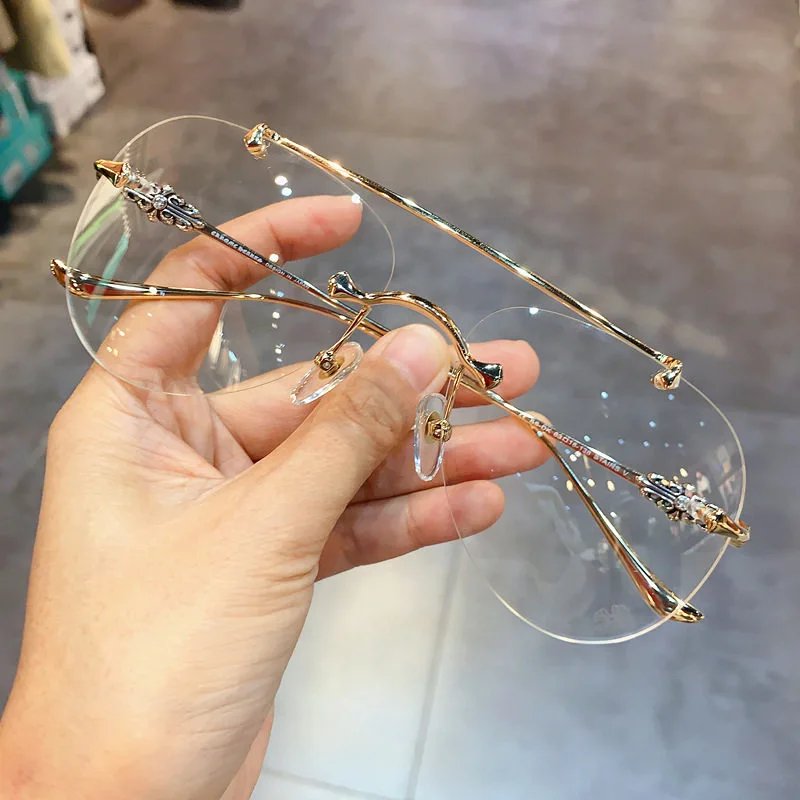 Chrome Hearts Rimless Eyeglasses
