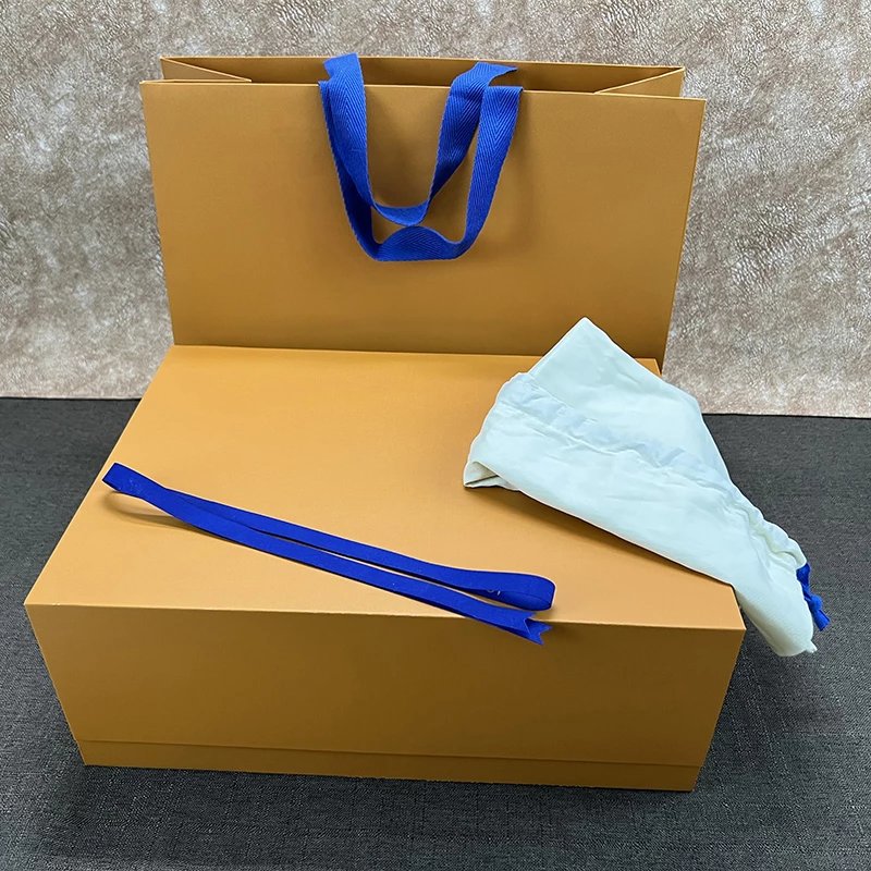 Large gift box + paper bag + dust bag/set, size 36*27*14cm