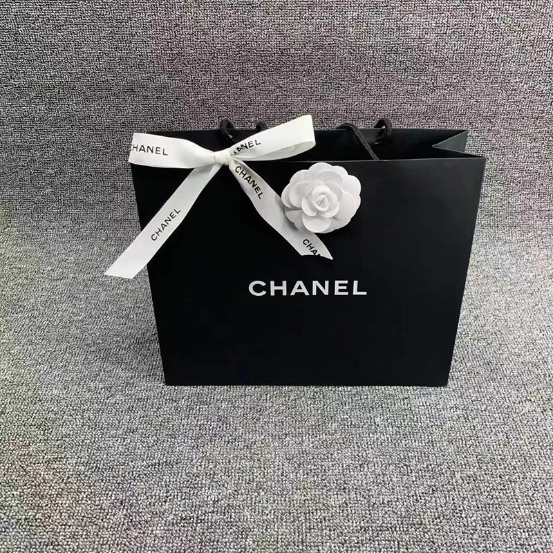 Original Medium Bag + Camellia + Ribbon /32.5*1