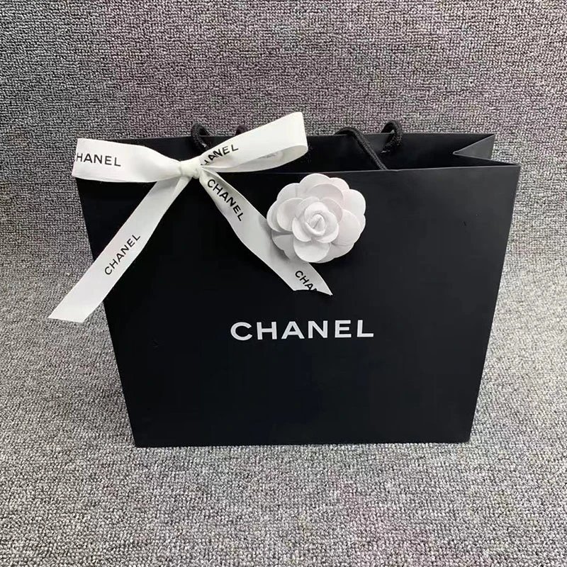 Original Large Bag + Camellia + Ribbon /42*13.