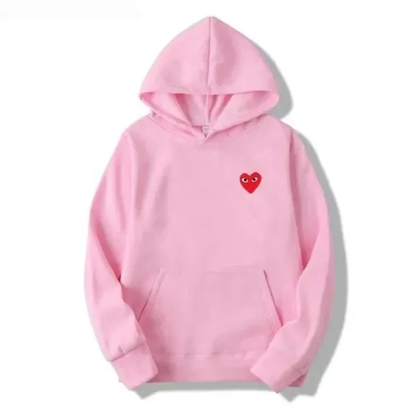 Play Comme des Garçons Heart Eyes Hoodie Gray - 15
