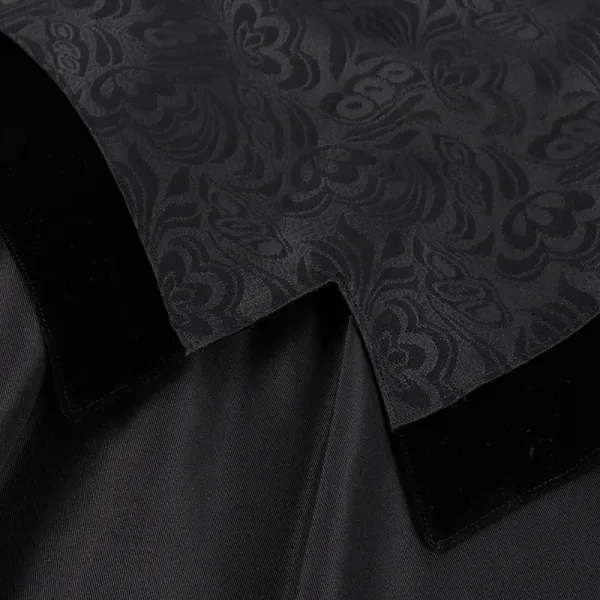 Design White Hooded Cloak Robe Outerwear - 12